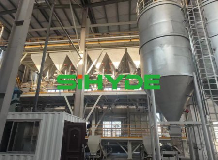 中海德全自動高精度21倉坩堝配料生產(chǎn)線